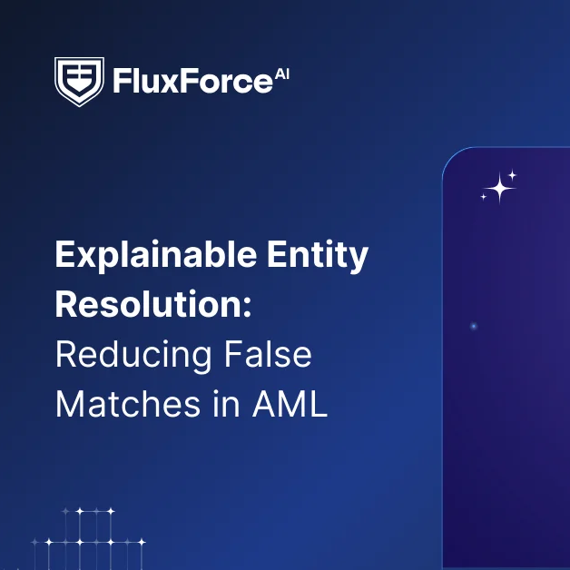 Enhancing Anti-Money Laundering with Explainable Entity Resolution